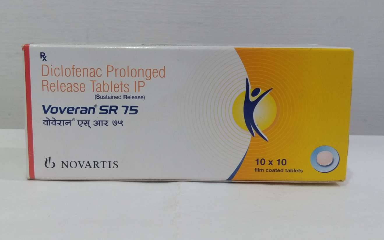 Rhodon Svastha. VOVERAN SR 75 10 TAB